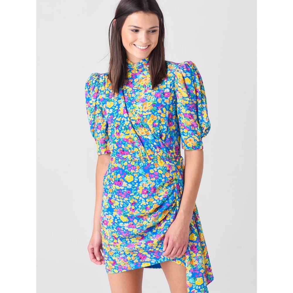 Saylor Women's Vivienne Mini Dress Multi Color Floral print size XS
